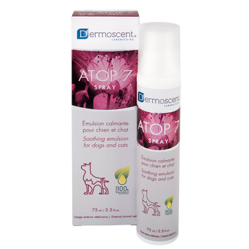 Dermoscent ATOP 7® Spray +, роздратована, суха шкіра, алергія, 75 мл