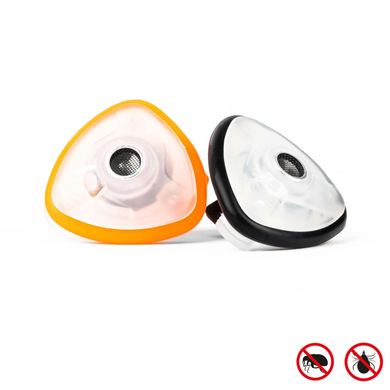 Ультразвуковий відлякувач для собак від кліщів і бліх Max & Molly Soundshield 24/7 Ultrasonic Technology Black, чорний