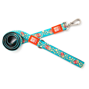 Поводок короткий для собак Max & Molly Short Leash Popcorn с принтом Попкорн, XS