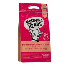 Meowing heads So-fish-ticated Salmon - "Фіш-гурман" з лососем для дорослих котів