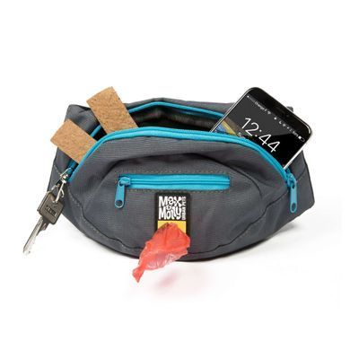 Поясна сумка для прогулянок Max & Molly Waist Bag Sky Blue, блакитна