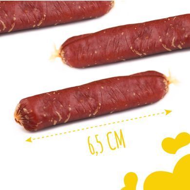 Лакомство для собак Mavsy Dried DUCK Sausage сосиски из утки, 100 г