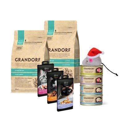 Новогодний бокс Grandorf Classic для кошек
