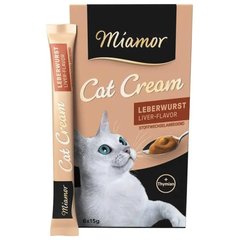 Miamor Cat Snack Leberwurst Cream - Лакомство для улучшения пищеварения у кошек