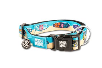 Нашийник для собак Max & Molly Smart ID Collar Aloha з принтом Алоха, S