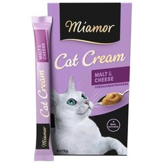 Miamor Cat Snack Malt Kase - Лакомство для выведения волосяных шариков у кошек, с сыром