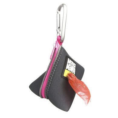 Сумка для пакетів Max & Molly Poo Bag Triangle Pink, рожева