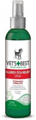 VET`S BEST Allergy Itch Relief Spray - Спрей для собак при алергії