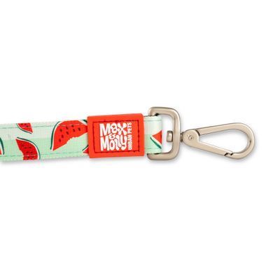 Поводок короткий для собак Max & Molly Short Leash Watermelon с принтом Арбуз, S