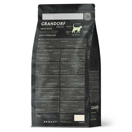 Grandorf Сухой беззерновой корм для стерилизованных кошек Grandorf