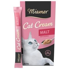 Miamor Cat Snack Malt-Cream - Ласощі для виведення грудок шерсті у кішок