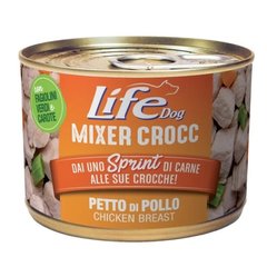 LifeDog Mixer Crocc консерва для собак с куриным филе, 150 г