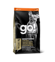 Go! Sensitivity + Shine Duck Recipe - Гоу! Сухой корм для щенков и взрослых собак с уткой  10 кг + 1,6 кг в подарок