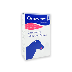 Orozyme - Жевательные полоски Орозим для гигиены ротовой полости собак, S (224 г)