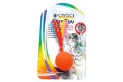 Іграшка для котів CROCI М'яч на резинці, 4 см