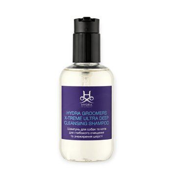 Шампунь для глибокого очищення та знежирення шерсті собак та котів Hydra GROOMERS X-Treme Ultra Deep Cleansing Shampoo, 200 мл на розлив