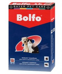 Bolfo - Ошейник "Больфо" противопаразитарный для собак и кошек, 35 см