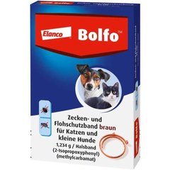 Elanco Bayer Bolfo - Нашийник для котів та собак від зовнішніх паразитів, 35 см