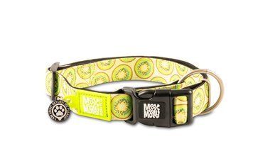 Ошейник для собак Max & Molly Smart ID Collar Kiwi с принтом Киви, XS