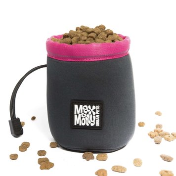 Сумка для лакомств Max & Molly Treat Bag Pink, розовая