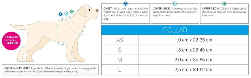 Ошейник для собак Max & Molly Smart ID Collar Kiwi с принтом Киви, XS