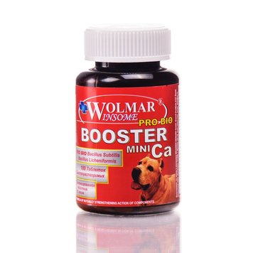 WOLMAR Pro Bio Booster Ca Mini - мультикомплекс для цуценят дрібних порід, 180 табл.