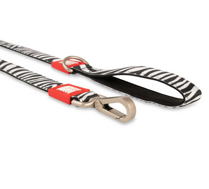 Повідець короткий для собак Max & Molly Short Leash Zebra з принтом Зебра, XS