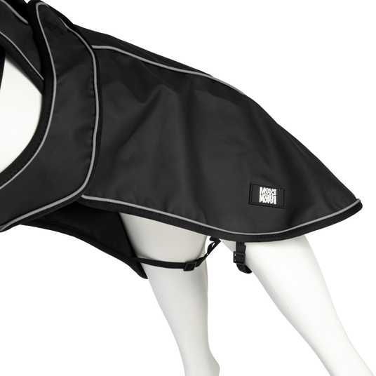 Дождевик для собак Max & Molly Raincoat Matrix 2.0 Black, черный