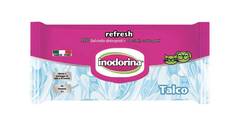 Inodorina Refresh Talco вологі серветки з тальком для собак та котів 100 шт