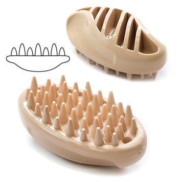 DoggyMan Rubber Brush - Доггімен Силіконова щітка для собак і котів з короткою шерстю