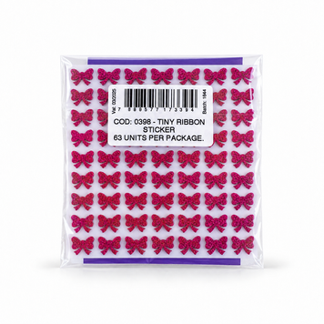Hydra Adesivo Tiny Ribbon - наклейки для шерсти в форме бантиков, 20 шт