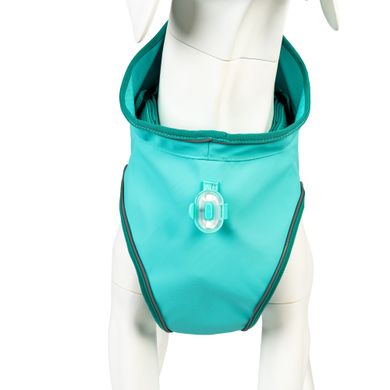 Дождевик для собак Max & Molly Raincoat Matrix 2.0 Turquoise, бирюзовый, XXS