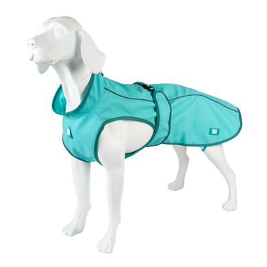 Дождевик для собак Max & Molly Raincoat Matrix 2.0 Turquoise, бирюзовый, XXS