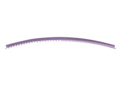 Show Tech Curved Combi Comb - Purple Comb Изогнутый гребень для кудрявой шерсти (фиолетовой), 19 см