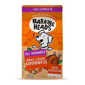 Barking Heads All Hounder Bowl Lickin' Goodness Chicken - Сухий корм для собак всіх порід з куркою