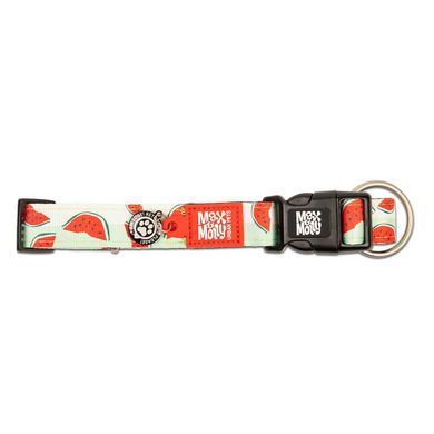 Ошейник для собак Max & Molly Smart ID Collar Watermelon с принтом Арбуз, XS