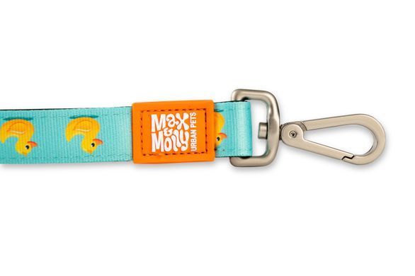 Поводок короткий для собак Max & Molly Short Leash Ducklings с принтом Утята, S