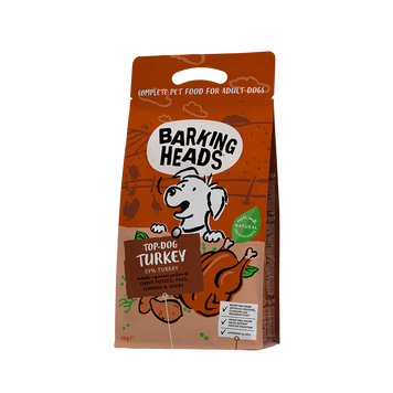 BARKING HEADS Top Dog Turkey / Grain Free "Незрівнянна індичка" беззерновий корм для собак