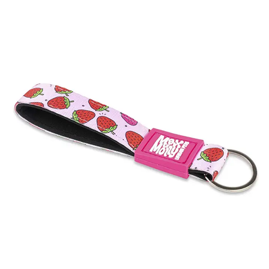 Брелок для ключів Max & Molly Key Ring Strawberry Dream з принтом Полунична мрія