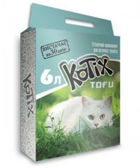 KOTIX TOFU Classic - соєвий наповнювач для котячого туалету (без аромату)