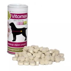 Vitomax (Вітомакс) вітаміни антиалергенний комплекс для собак, 120 таб