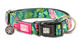 Нашийник для собак Max & Molly Smart ID Collar Tropical з принтом Тропіки, S
