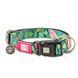 Нашийник для собак Max & Molly Smart ID Collar Tropical з принтом Тропіки, S