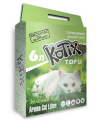 KOTIX TOFU Classic - соєвий наповнювач для котячого туалету (зелений чай)