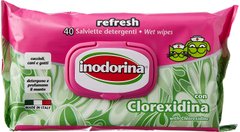 Inodorina Refresh Clorexidina вологі серветки з хлоргексидином 40 шт