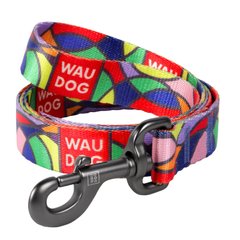 Collar WAUDOG Nylon Поводок с рисунком "Витраж" разноцветный 20 мм, 122 см