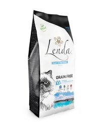 Lenda Adult Cat Light & Sterilized Grain Free - Ленда Сухий беззерновий корм для стерилізованих котів, 2 кг