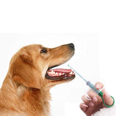 Pill Gun Pusher - Пристрій для годування домашніх тварин лікарськими засобами з м'яким наконечником