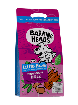 Barking Heads Doggylicious Duck Grain Free Small Breeds - Сухий корм для собак дрібних порід з качкою