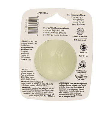 Chuckit Max Glow Ball - Сяючий м'яч для собак